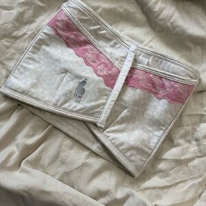 Dene Adams CC Cream and Pink Corset